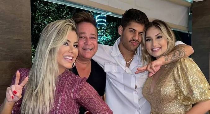 Poliana Rocha revela reação de Leonardo após casamento de Zé Felipe: 'Chorava toda noite'