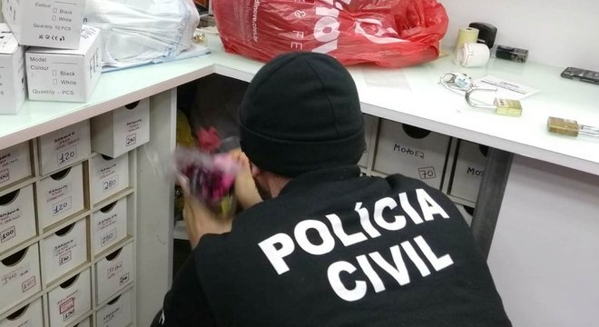 Polícia Civil cumpriu mandados de busca e apreensão em Porto Alegre, Gravataí e Eldorado do Sul Crédito: Polícia Civil / Divulgação / CP