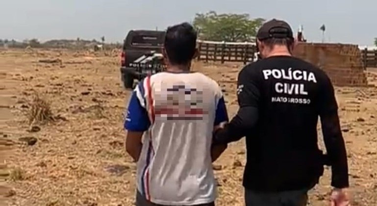 Suspeito foi preso pela Polícia Civil