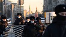 Em 11 dias, Rússia prende mais de 10 mil pessoas que participaram de protestos contra invasão
