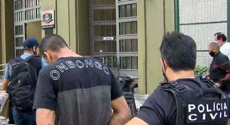 Homem detido pela Polícia Civil de São Paulo