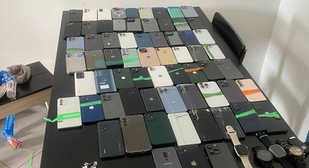 Polícia recuperou cerca de R$ 200 mil em celulares