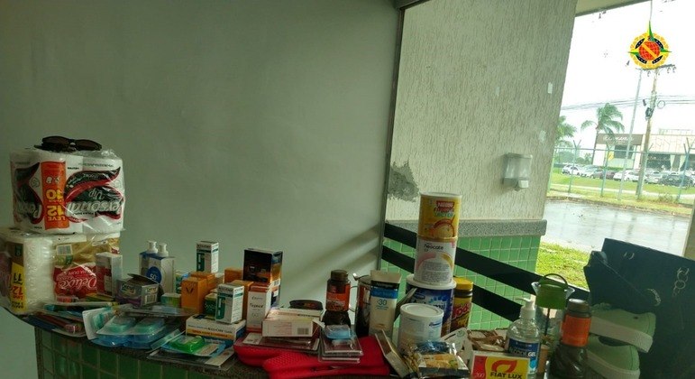 Produto de furto foi levado para a delegacia da região