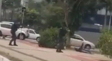 Policiais da Rota durante ação na zona sul de São Paulo
