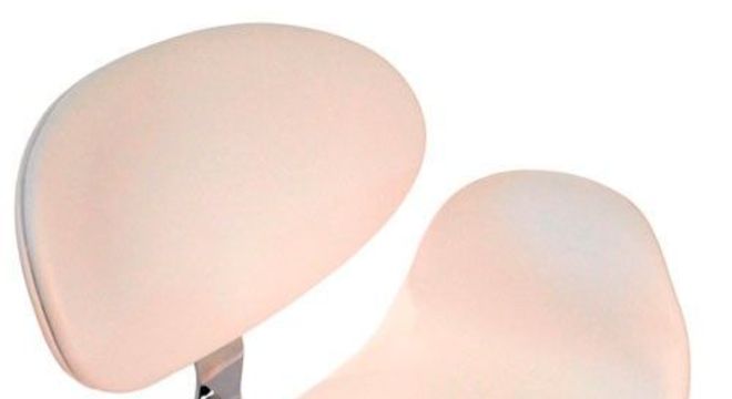 Poltrona tulipa rosa claro