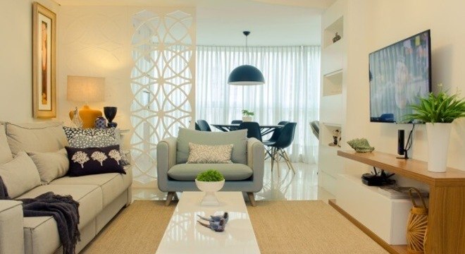 Poltronas para sala de tv complementam a decoração do ambiente