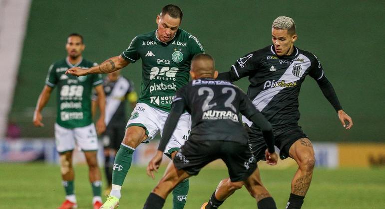 Ponte e Guarani se enfrentaram pelo 1º turno da Série B