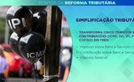 Pontos da reforma tributária
