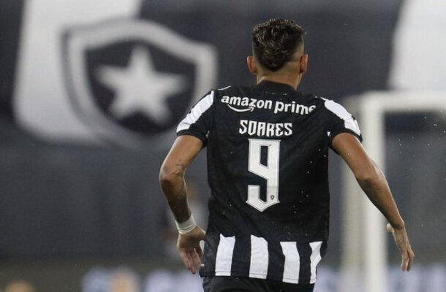 PORCENTAGEM - Artilheiro do Botafogo, Tiquinho respondeu por 25,6% de gols da equipe - Foto: Vitor Silva/Botafogo 