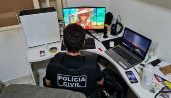Polícia prende suspeito de armazenar pornografia infantil no Distrito Federal (Reprodução / PCDF)