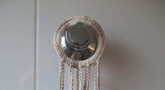 porta papel higiênico de crochê