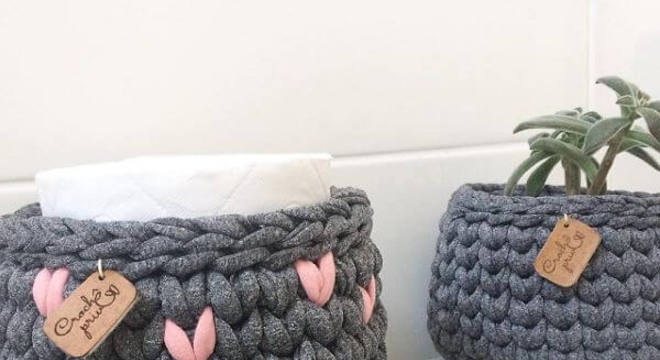 porta papel higiênico de crochê