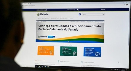 Portal e-Cidadania, do Senado