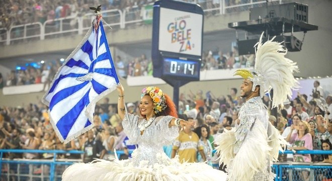 Lucinha Nobre e Marlon Lamar foram destaques da Portela