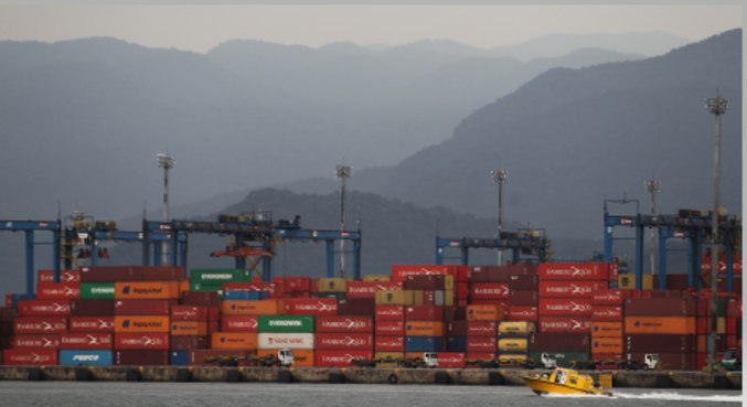 Exportações registraram alta de 49,2% na média diária na comparação com 2020