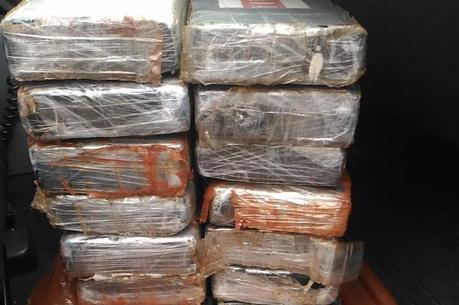 Cocaína apreendida no Porto de Santos