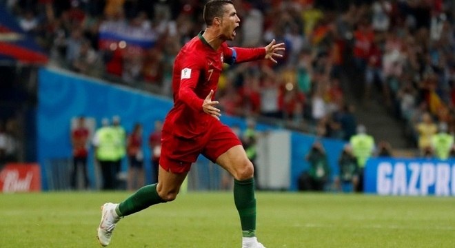 Copa 2018: CR7 marca três gols e Portugal empata com Espanha