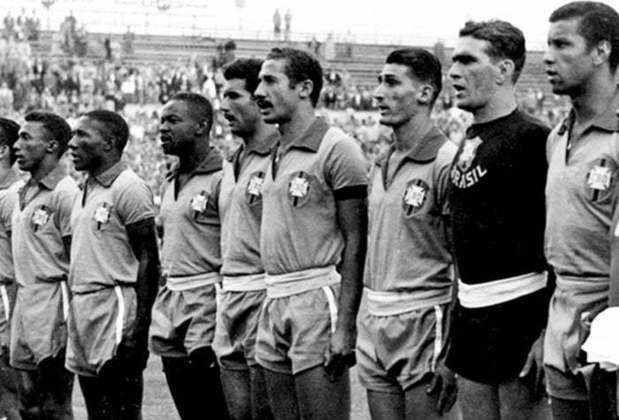 PORTUGUESA-SP - Copa do Mundo 1954 - gol de Julinho Botelho - Brasil 2 x 4 Hungria - Quartas de final