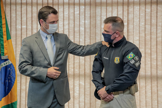 Posse de Vasques como diretor-geral da PRF