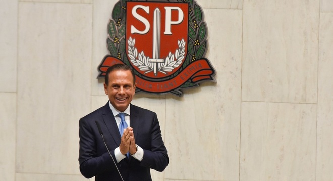 Governador, João Doria foi empossado nesta terça (1º) em São Paulo