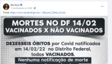 Saúde do DF rebate deputada sobre mortes por Covid entre vacinados