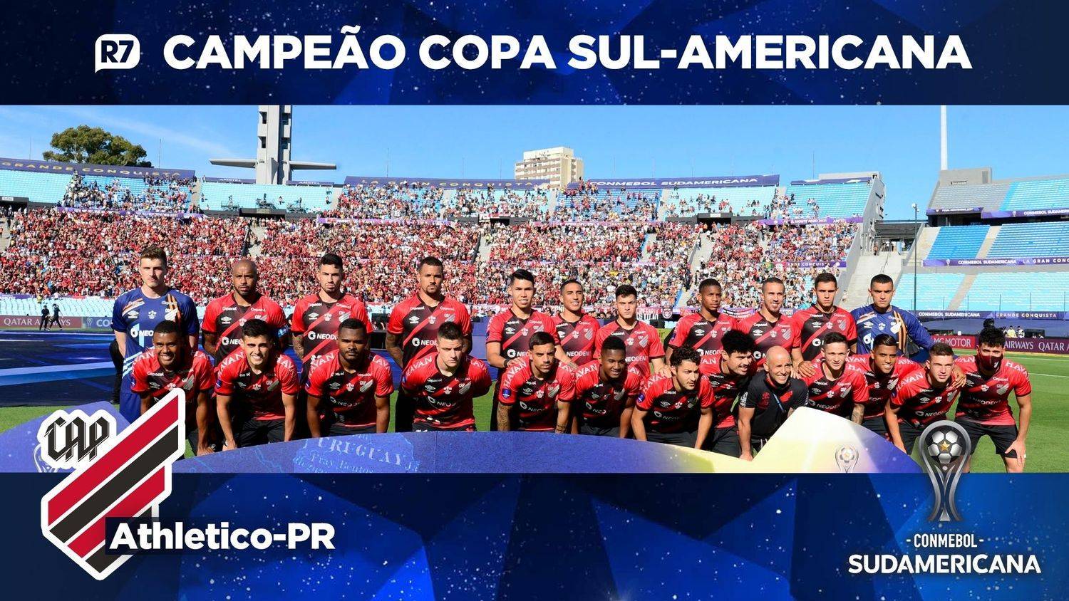 Baixe aqui o pôster do Athletico-PR bicampeão da Copa Sul-Americana - Esportes - R7 Futebol