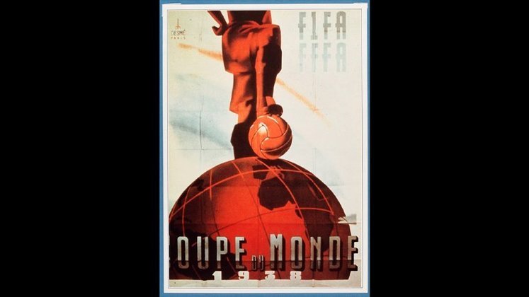 Pôster da Copa do Mundo de 1938 (França)