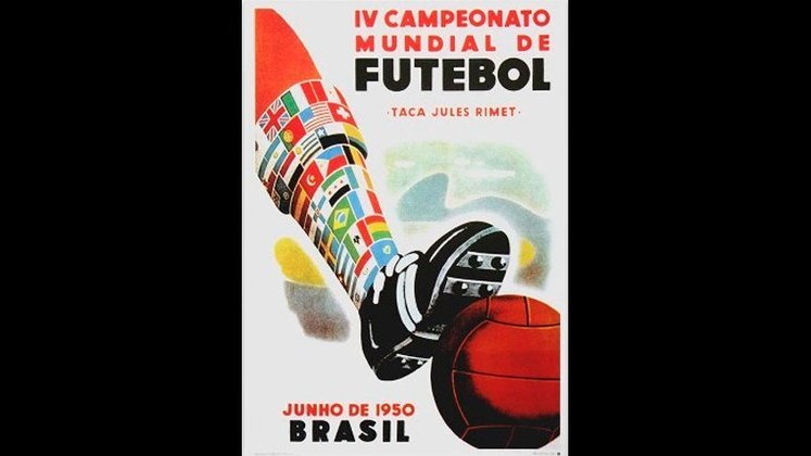 Pôster da Copa do Mundo de 1950 (Brasil)