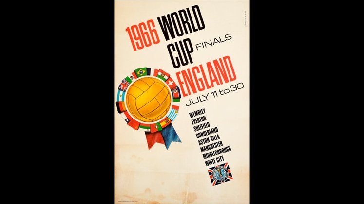 Pôster da Copa do Mundo de 1966 (Inglaterra)
