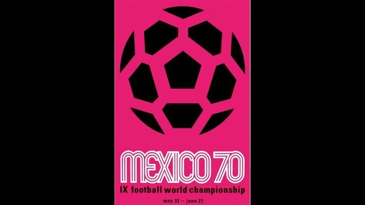 Pôster da Copa do Mundo de 1970 (México)