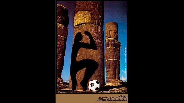 Pôster da Copa do Mundo de 1986 (México)