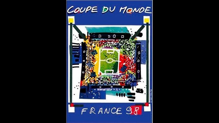 Pôster da Copa do Mundo de 1998 (França)