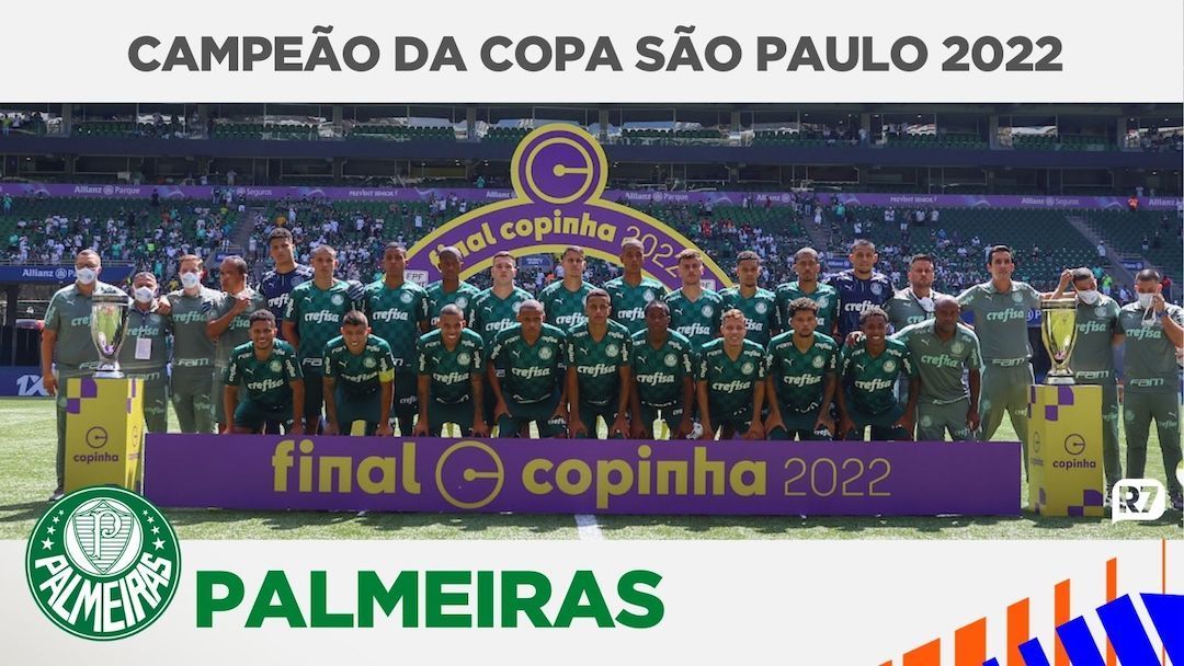 Baixe o pôster do Palmeiras campeão paulista de 2022 - 03/04/2022 - Esporte  - Folha