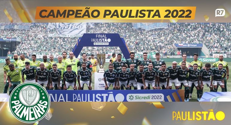 Palmeiras é campeão paulista pela 24ª vez - 03/04/2022 - Esporte