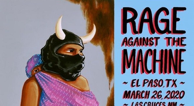 Rage Against the Machine retrata imigrantes em pôster oficial de turnê