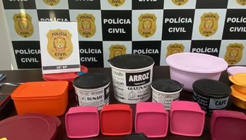Polícia investiga mulher que aplicava golpes em empresa de potes plásticos
 (Divulgação/ PCDF- 24.03.2023)