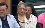 Michele e Passa também já foram os donos dos poderes por uma semana e escolheram aquele que possibilitava adicionar mais um casal na DR. Assim, eles criaram a berlinda quádrupla do Power Couple Brasil 6, incluindo Andreia e Nahim