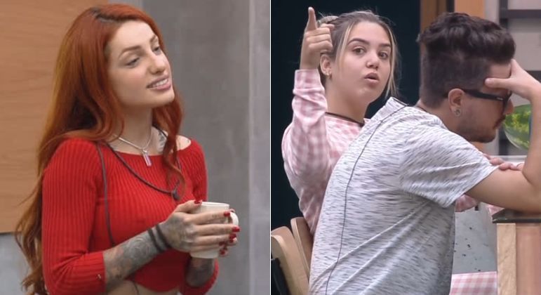 Brenda Paixão e Karoline Menezes discutem na tarde desta sexta-feira (10)