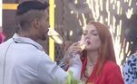 Os 'pets', apelido carinhoso pelo qual eles se chamavam, comemoraram a chegada à final brindando com os outros dois casais do Top 3, Adryana e Albert e Karol e Mussunzinho. Eles também foram presentados com um vídeo emocionante que mostrava a trajetória do casal no reality e mensagens da família