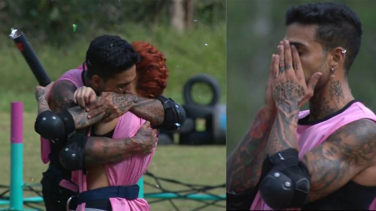 Mesmo com resultados não tão favoráveis, o casal não deixou de se apoiar em nenhum momento. Eles perderam a primeira Prova dos Casais e contaram com a sorte, já que na primeira semana não teve eliminação. Em uma Prova das Mulheres que testou a sintonia do casal, Brenda gabaritou!