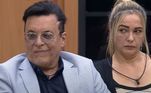 Indicados pelo poder do Casal Power, Michele e Bruno, Andreia e Nahim acabaram eliminados do programa.Sob o comando de Adriane Galisteu, o Power Couple Brasil vai ao ar de segunda a sexta, às 22h45, e aos sábados, ás 22h30, na tela da Record TV. Acesse o PlayPlus e fique por dentro de tudo que rola no reality de casais.