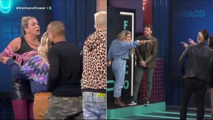 Na terceira semana do reality de casais não faltou quebra-power. Os jogadores tiveram que indicar quem consideravam fortes e fracos no jogo, e as escolhas geraram conflitos. Nahim e Andreia discutiram com Brenda e Matheus. Resultado? Os outros participantes tiveram que acalmar os ânimos para que a situação não passasse dos limites. Adryana e Albert viraram alvo dos rivais e foram alçados ao posto de 