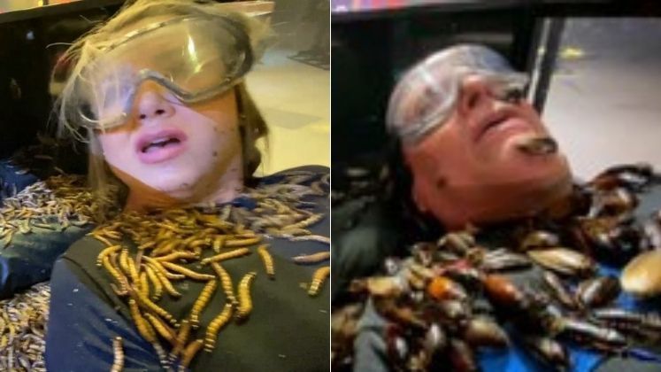 A Prova dos Casais da terceira semana deu o que falar entre os participantes. No desafio, cada dupla teve que correr contra o tempo para decifrar os códigos que libertavam o marido ou a esposa de uma cama cheia de insetos e bichos rastejantes, como baratas, sapos, larvas e minhocas. Foi gritaria pura (mas de medo!). Dinei e Erika foram os únicos a desistir da dinâmica