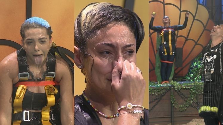 Na Prova das Mulheres, elas enfrentaram o medo e tiveram que superar desafios presas em uma roda giratória que mergulhava em um tanque de água. Elas precisaram de pontaria para acertar as bolinhas dentro do cesto preso ao marido. Quem acertasse 10 bolas em dois minutos, cumpria a prova. Com muitas delas enfrentando o medo da água, apenas quatro completaram a prova. Karoline Menezes e Baronesa, por exemplo, finalizarama dinâmica. Anne Duarte, no entanto, desistiu