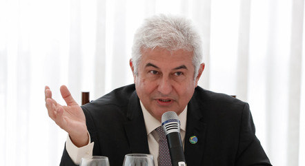 O ministro Marcos Pontes