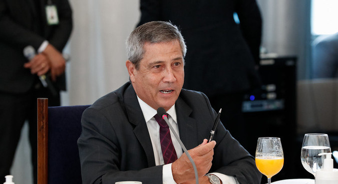 O ministro chefe da Casa Civil, Braga Netto, que vai para o Ministério da Defesa 
