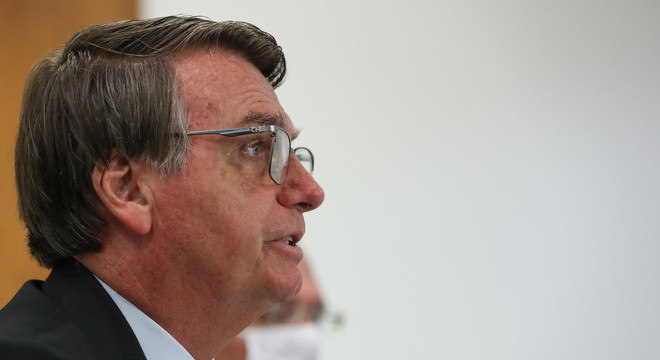 O presidente Jair Bolsonaro, que assinou projeto sobre startups