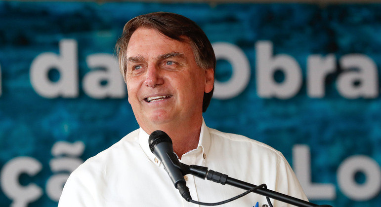 Bolsonaro em visita à Bahia, na semana passada