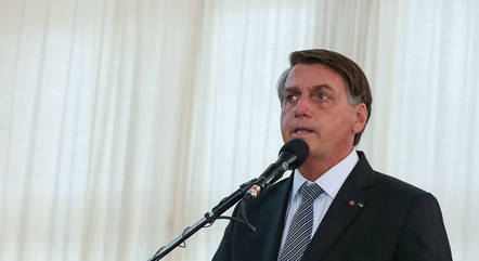 Bolsonaro durante evento em Brasília