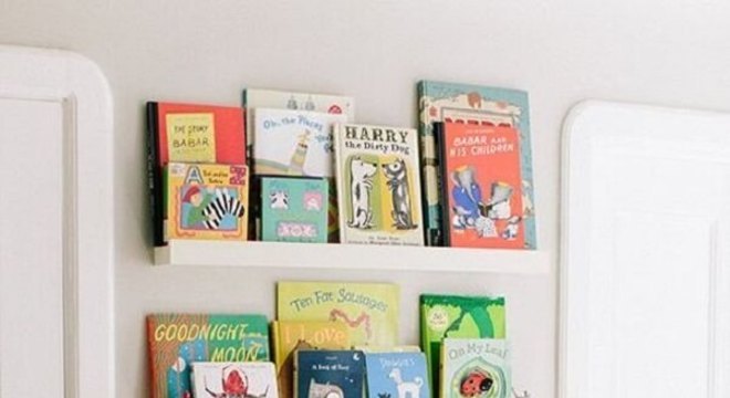 Prateleira para livros de parede